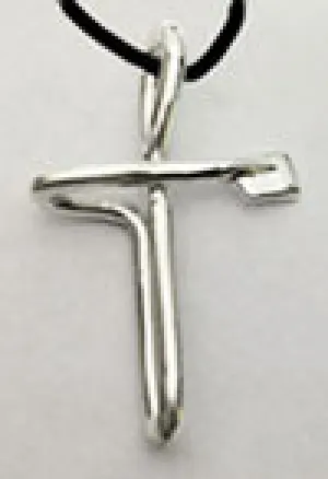 Handmade Looped Cross with Petite Rowing Blade